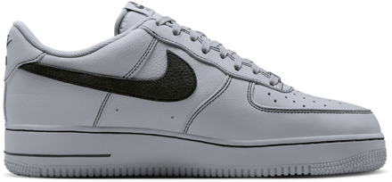 Nike Air Force Sneakers Heren - Grijs - Maat 43 - Leer Grey