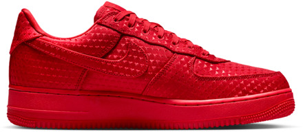 Nike Air Force Sneakers Heren - Rood - Maat 42.5 - Leer Red
