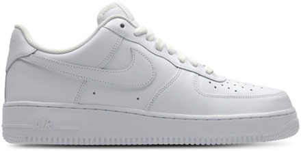 Nike Air Force Sneakers Heren - Wit - Maat 40 - Leer White