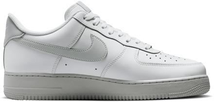 Nike Air Force Sneakers Heren - Wit - Maat 44 - Mesh/Synthetisch White