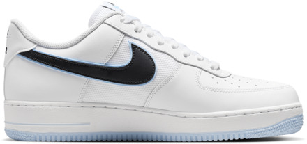Nike Air Force Sneakers Heren - Zwart - Maat 40 - Leer Black