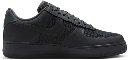 Nike Air Force Sneakers Heren - Zwart - Maat 40 - Mesh/Synthetisch Black