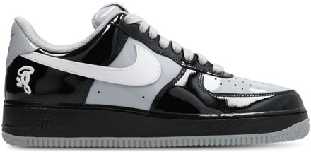 Nike Air Force Sneakers Heren - Zwart - Maat 43 - Leer Black