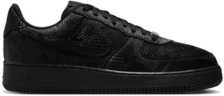 Nike Air Force Sneakers Heren - Zwart - Maat 44.5 - Leer Black