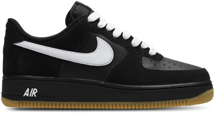 Nike Air Force Sneakers Heren - Zwart - Maat 47.5 - Leer Black