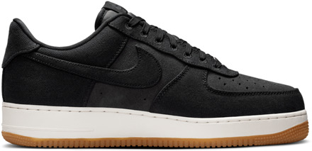Nike Air Force Sneakers Heren - Zwart - Maat 48.5 - Mesh/Synthetisch Black