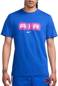 Nike Air Graphic casual t-shirt heren Blauw - L