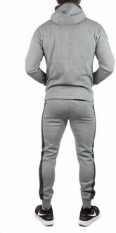 Nike Air heren fleece trainingspak volledige set grijs - M