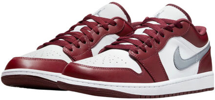 Nike Air jordan 1 low bordeaux (gs) - maat 35,5 Rood