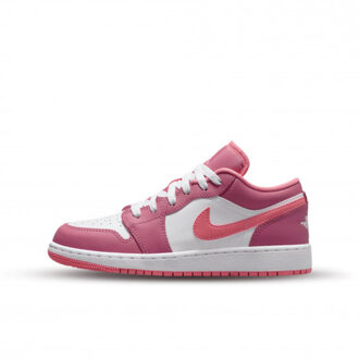 Nike Air jordan 1 low desert berry (gs) - maat 37,5 Roze
