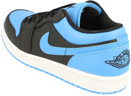 Nike Air Jordan 1 Low Heren Zwarte Sneakers - maat EU 42.5 / UK 8.5