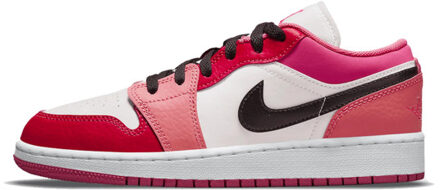 Nike Air jordan 1 low pink red (gs) Roze - 39