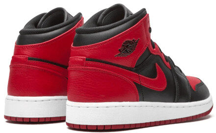Nike Air jordan 1 mid banned 2020 (gs) Rood - 37,5
