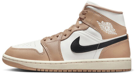 Nike Air jordan 1 mid desert (w) - maat 44,5 Beige