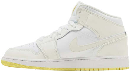 Nike Air Jordan 1 Mid (gs) Witte High Tops Jeugd