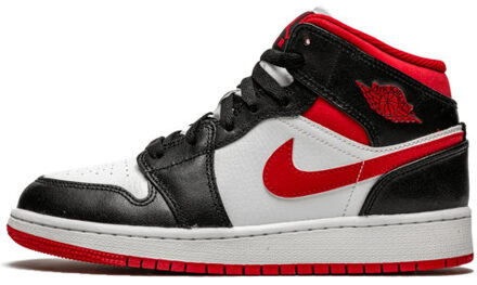 Nike Air jordan 1 mid gym red black white (gs) Rood - 35,5