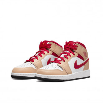 Nike Air jordan 1 mid light cardinal curry (gs) Beige - 39