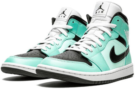 Nike Air jordan 1 mid light dew (w) Blauw - 43