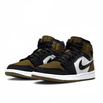 Nike Air jordan 1 mid light olive Groen - 44,5