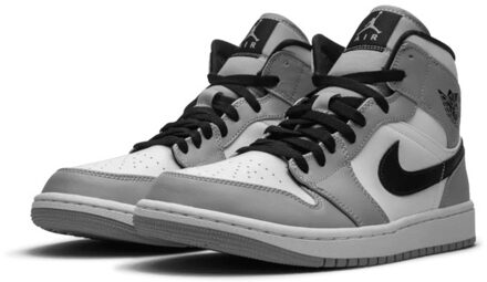 Nike Air jordan 1 mid light smoke grey - maat 44 Grijs