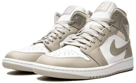 Nike Air jordan 1 mid linen - maat 45,5 Beige