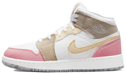 Nike Air jordan 1 mid pastel grind (gs) Veelkleurig - 37,5