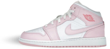 Nike Air jordan 1 mid pink foam fire red Roze - 39