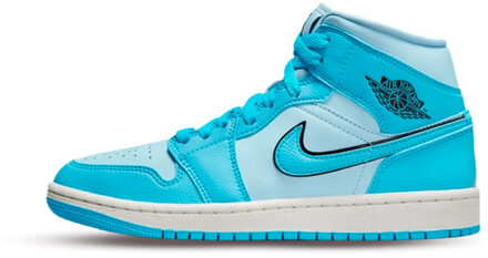 Nike Air jordan 1 mid se ice blue (w) - maat 44 Blauw
