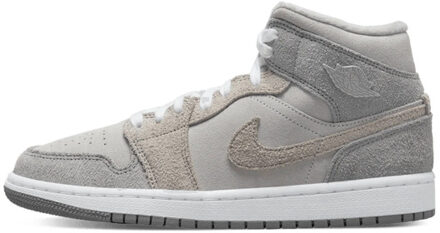 Nike Air jordan 1 mid se particle grey (w) Grijs - 42,5