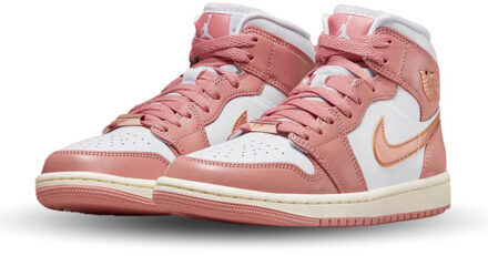 Nike Air jordan 1 mid se red stardust (w) Roze - 42