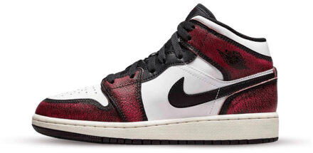 Nike Air jordan 1 mid se wear-away chicago (gs) - maat 35,5 Rood
