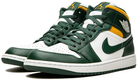 Nike Air jordan 1 mid sonics (2021) - maat 45 Groen
