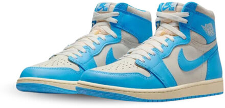 Nike Air jordan 1 retro high og unc reimagined - maat 40,5 Blauw