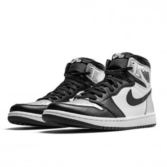 Nike Air jordan 1 retro high silver toe (w) Zilver - 40,5