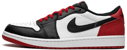 Nike Air jordan 1 retro low og black toe Rood - 42,5