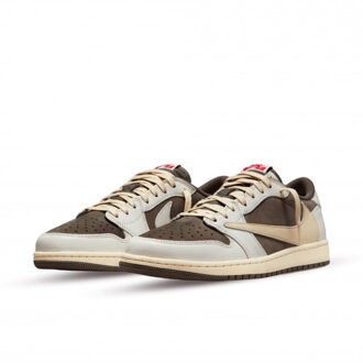 Nike Air jordan 1 retro low og sp travis scott reverse mocha - maat 47 Beige