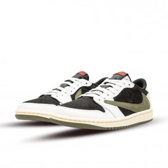 Nike Air jordan 1 retro low og sp x travis scott olive (w) Beige - 38,5