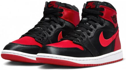 Nike Air jordan 1 satin bred (w) Rood - 40,5
