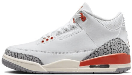 Nike Air jordan 3 georgia peach - maat 42 Wit