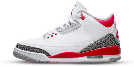 Nike Air jordan 3 retro fire red (2022) Wit - 48,5