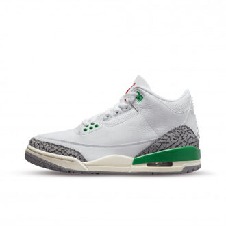 Nike Air jordan 3 retro lucky green (w) Wit - 44,5