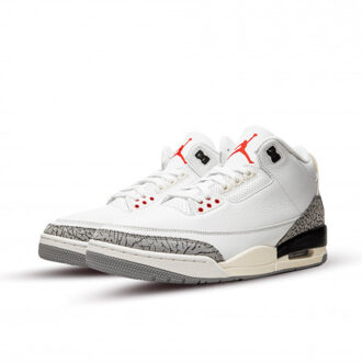 Nike Air jordan 3 retro white cement reimagined (2023) - maat 36 Wit