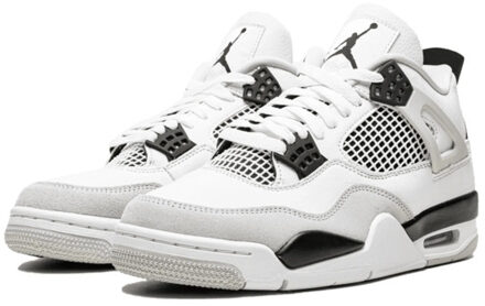 Nike Air jordan 4 retro military black Wit - 38,5