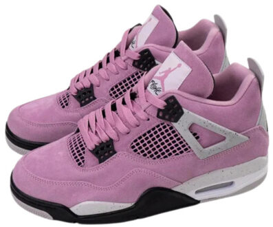 Nike Air jordan 4 retro orchid - maat 42 Roze
