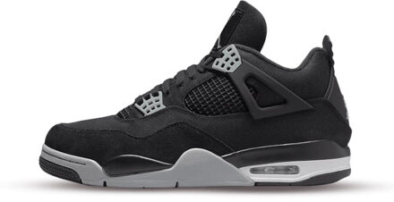 Nike Air jordan 4 retro se black canvas Zwart - 40