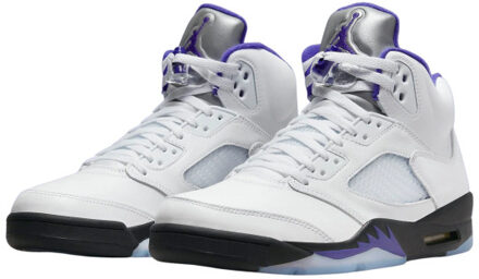 Nike Air jordan 5 retro dark concord - maat 42,5 Wit