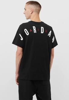 Nike Air Jordan Heren Stretch T Shirt in Zwart