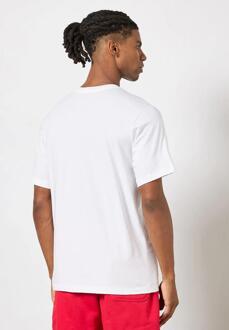 Nike Air Jordan Heren T-shirt in wit - maat S