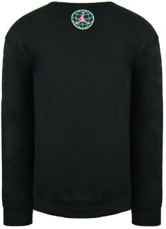 Nike Air Jordan Lange Mouw Crew Hals Zwart Pullover Heren Sweaters CT3492 010 - maat L