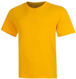 Nike Air Jordan Wordmark T-shirt Heren-Goudgeel - S